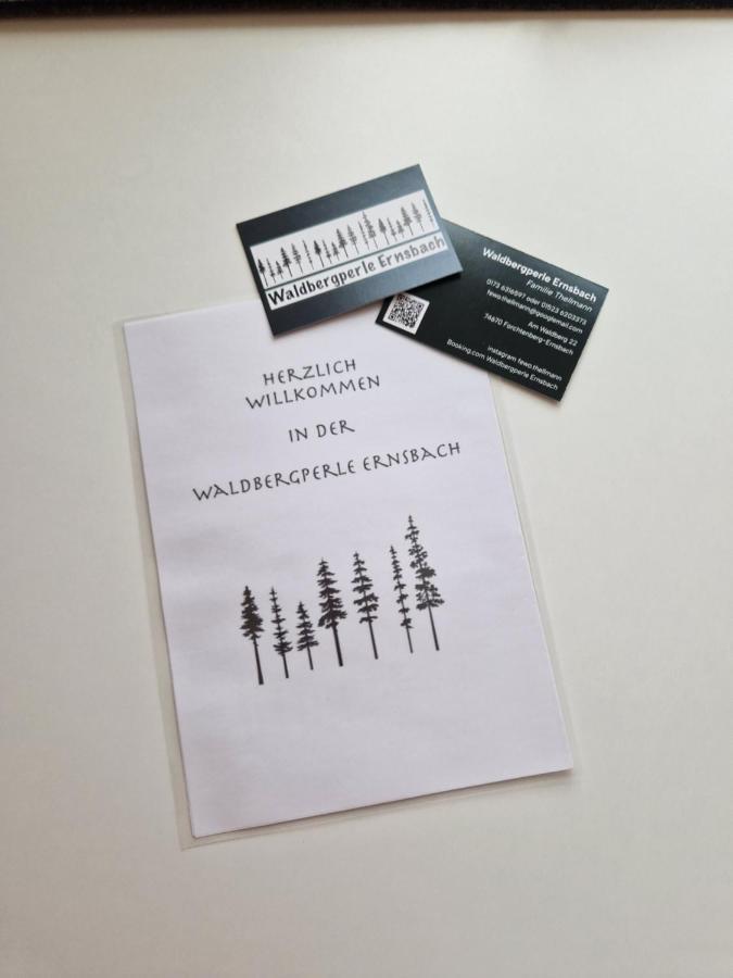 فندق Waldbergperle Ernsbach Forchtenberg المظهر الخارجي الصورة